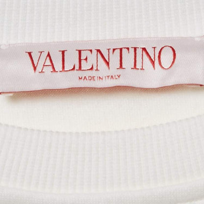Valentino Off-White Cotton Sweatshirt – Women’s Size M