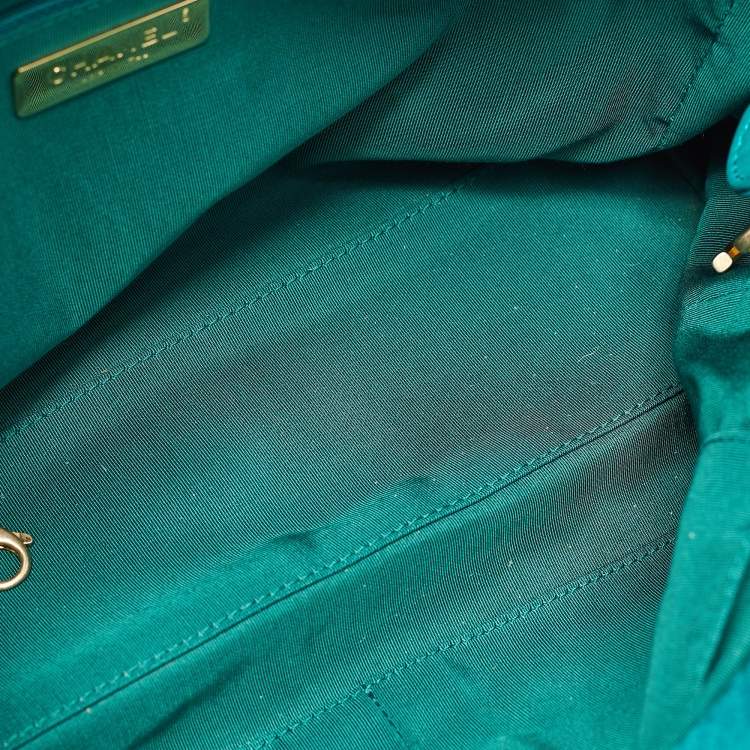 Chanel Medium Shopper Tote in Green Tweed