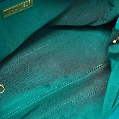 Chanel Medium Shopper Tote in Green Tweed