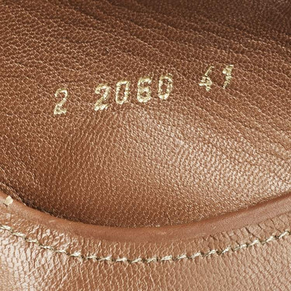 Sergio Rossi Leather Espadrille Sandals Size 41