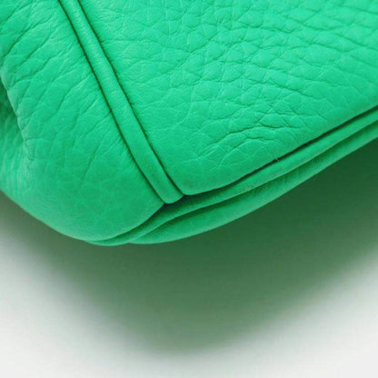 Hermès Birkin 35 Menthe Green Taurillon Clémence Leather Bag