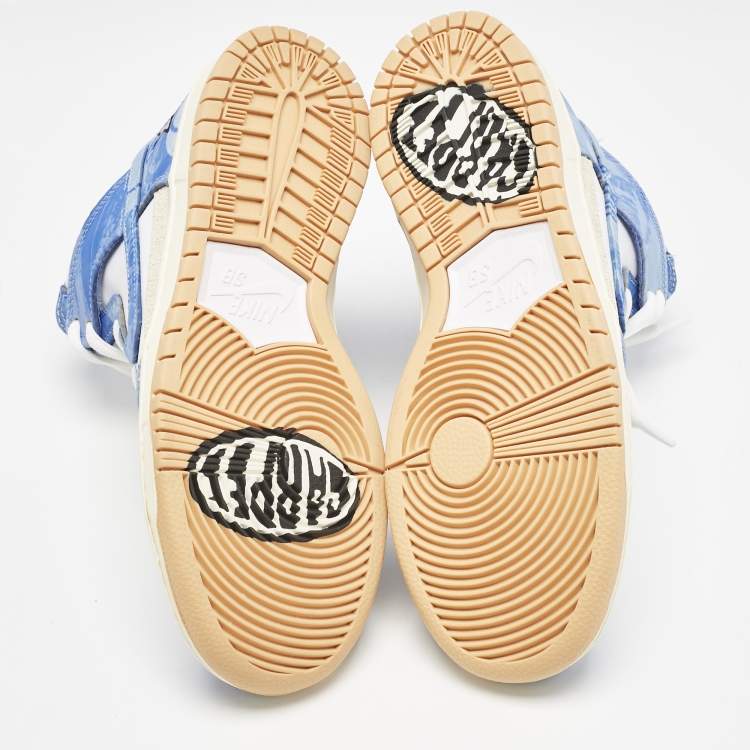 Nike SB Dunk High Carpet Company White/Blue Sneakers – Size 40.5 – Brand New