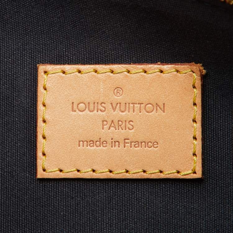 Louis Vuitton Alma GM – Bleu Infini Vernis Monogram