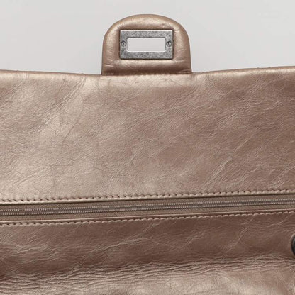 Chanel Metallic Beige Quilted Leather 226 Reissue 2.55 Flap Bag