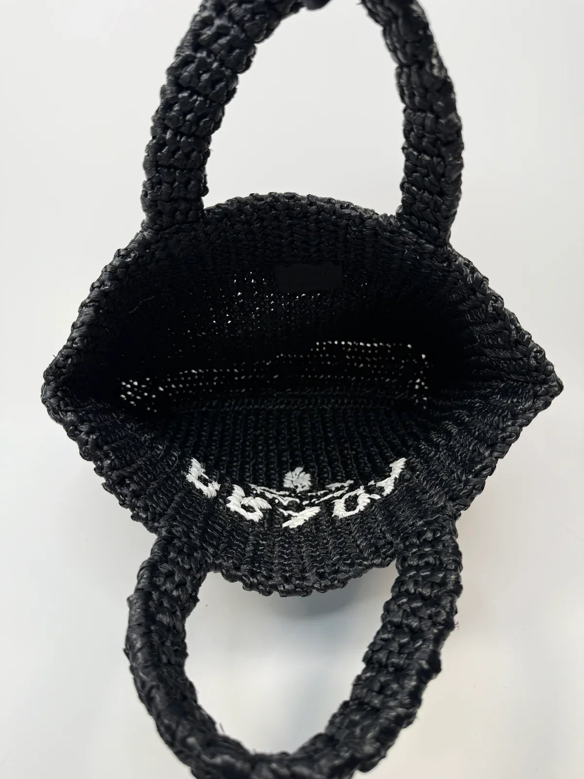 PRADA MINI CROTCHET TOTE