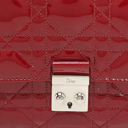 Dior Red Patent Leather Wallet