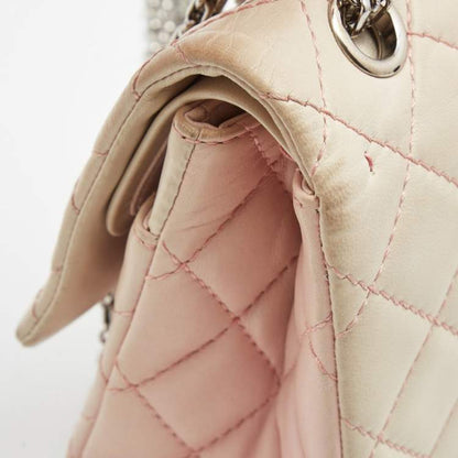 Chanel Pink Ombre Quilted Leather Reissue 2.55