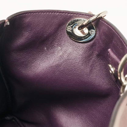 Dior Medium Dusty Pink Leather Diorissimo Shopper Tote