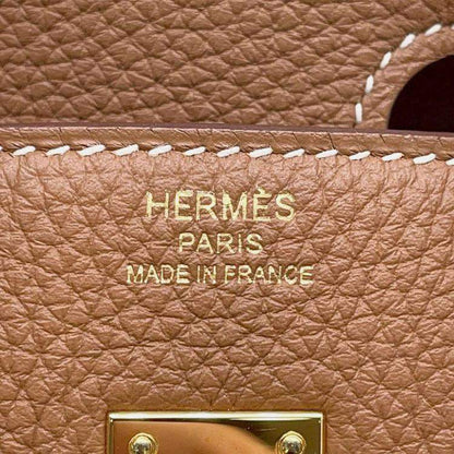 Hermès Birkin 25 Gold Togo Leather