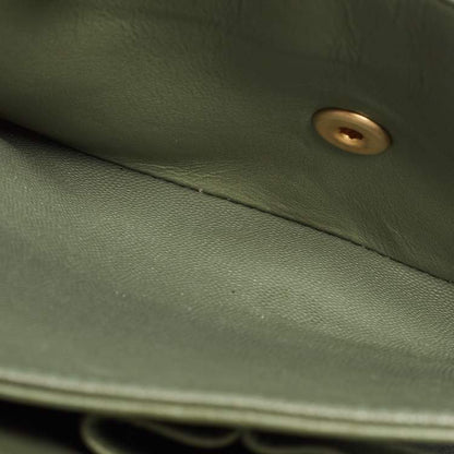 Chanel Green Caviar Leather Jumbo Classic Double Flap Bag