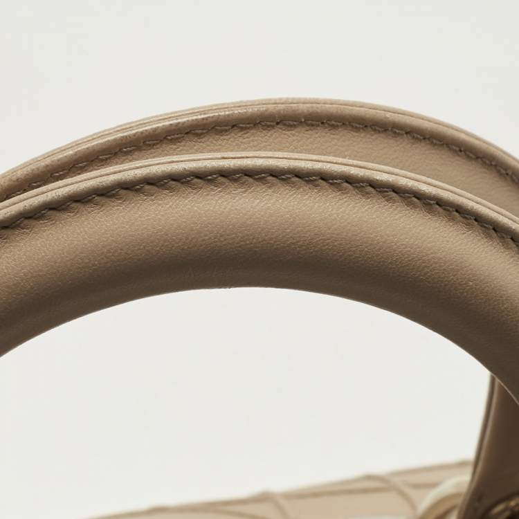 Dior Granville Polochon Satchel Beige