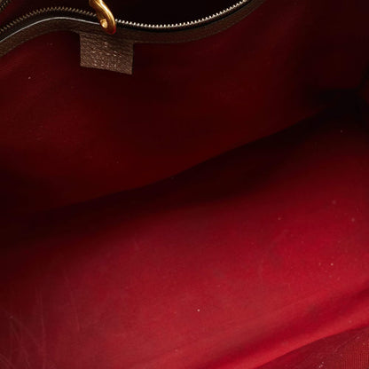 Gucci x Disney Multicolor Donald Duck GG Supreme Canvas and Leather Interlocking G Shopping Tote