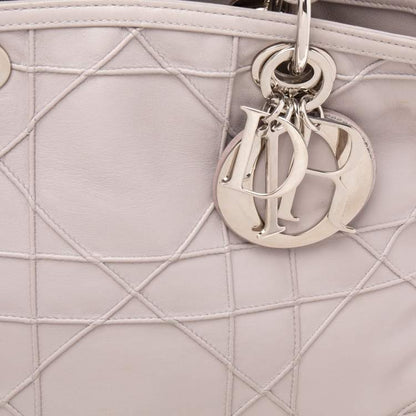 Dior Pale Lilac Cannage Leather Granville Tote