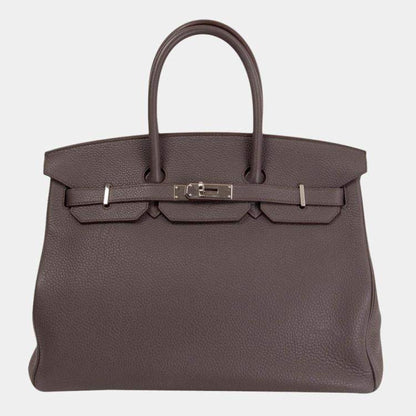 Hermès Birkin 35 Grey Togo Leather