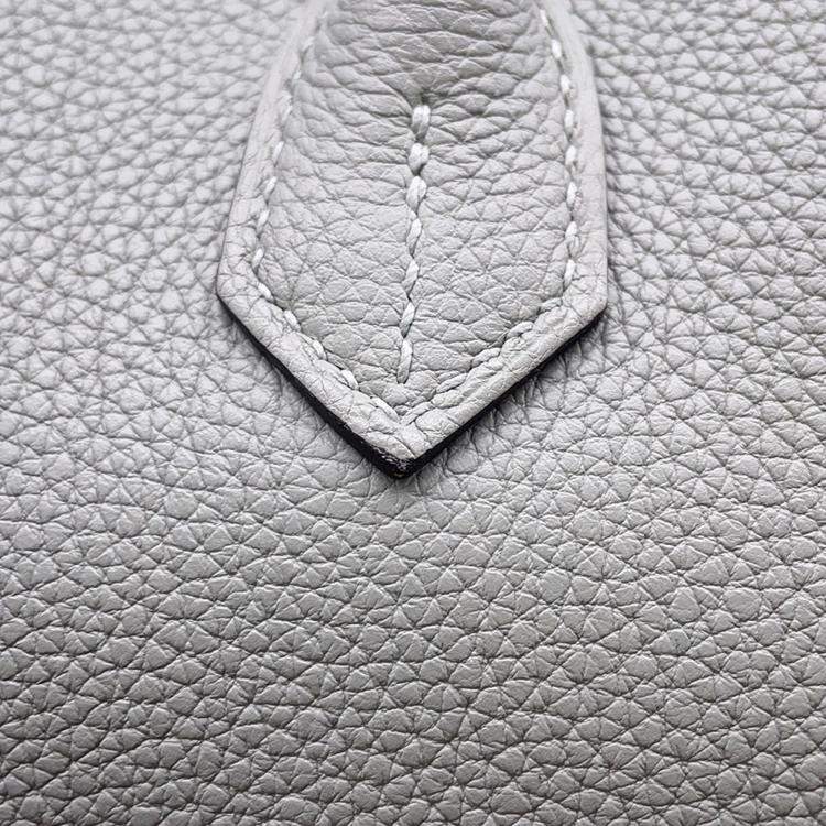 Hermès Birkin 30 Gris Mouette Togo Leather Bag with Gold Hardware