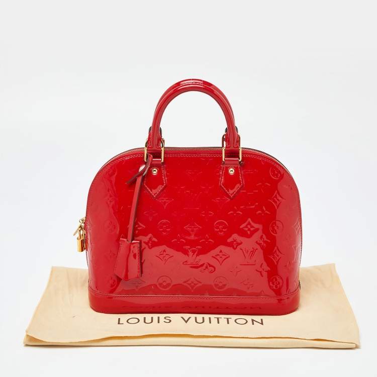 Louis Vuitton Alma PM – Orange Sunset Vernis