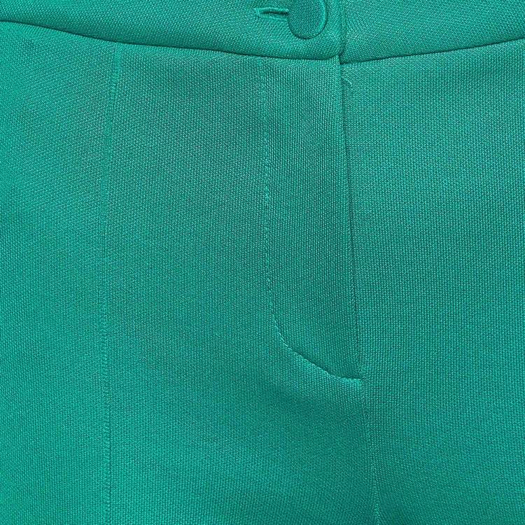 Gucci Green Tech-Jersey Side Stripe Stirrup Leggings – Size XS