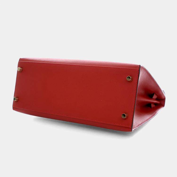 Hermes Rouge Casaque Epsom Sellier Kelly 28