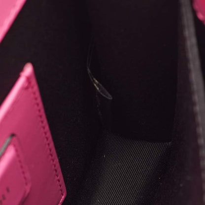 Bvlgari Serpenti Forever Small Pink Leather Flap Top Handle Bag