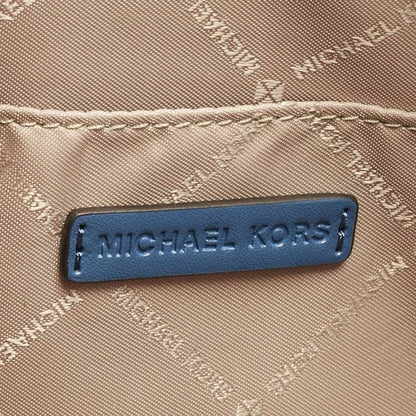 Michael Kors Blue Leather Large Crossbody Bag