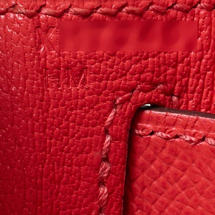 Hermès Rose Jaipur Epsom Leather Palladium Finish Kelly Sellier 28 Bag
