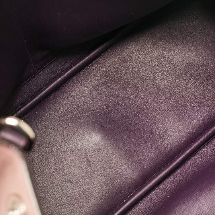 Dior Medium Dusty Pink Leather Diorissimo Shopper Tote