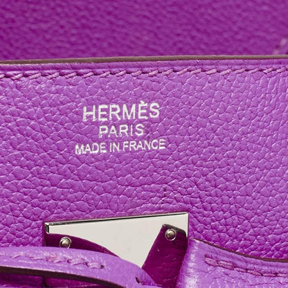 Hermès Birkin 30 Magnolia Evercolor Leather Bag