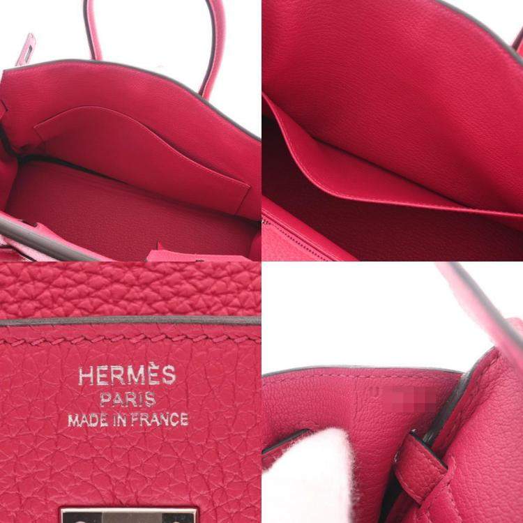 Hermès Birkin 25 Pink Togo Leather – Brand New