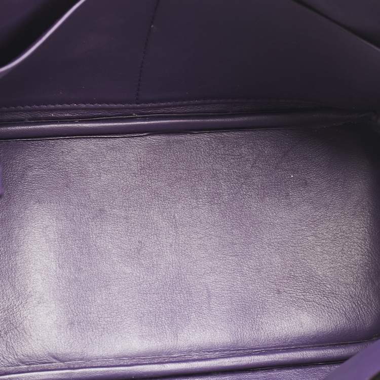 Dior Mini Diorissimo Tote in Grey Leather