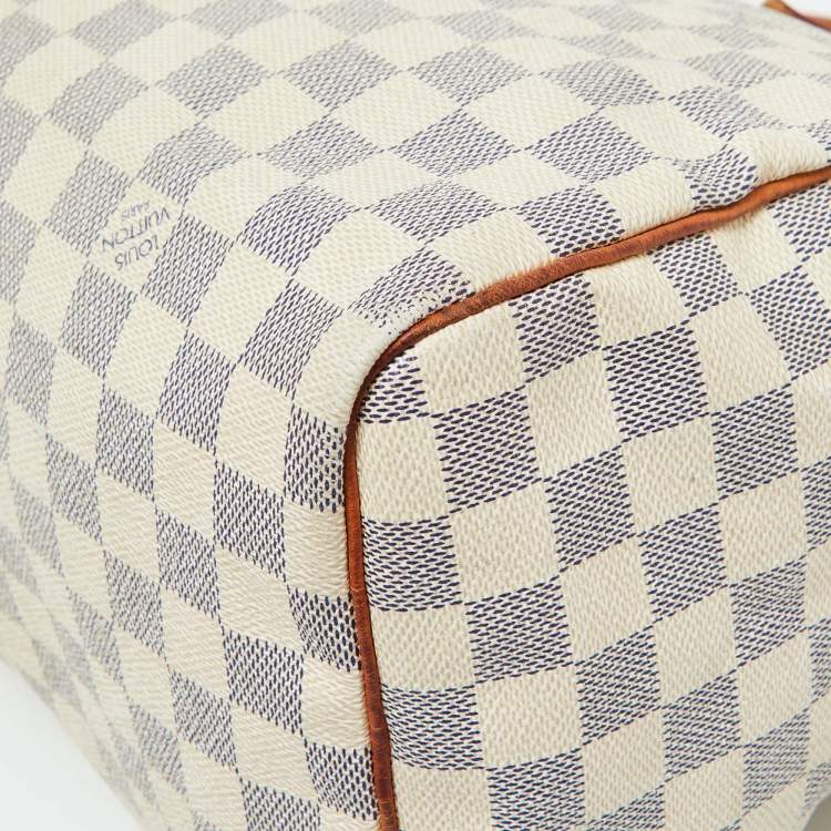 Louis Vuitton Damier Azur Canvas Speedy 30 Bag