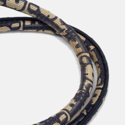 Dior Navy Blue Oblique Medium Book Tote