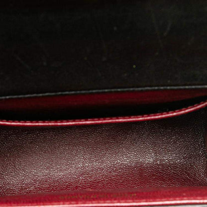 Chanel Black Lambskin Parent & Child Kelly Top Handle Set