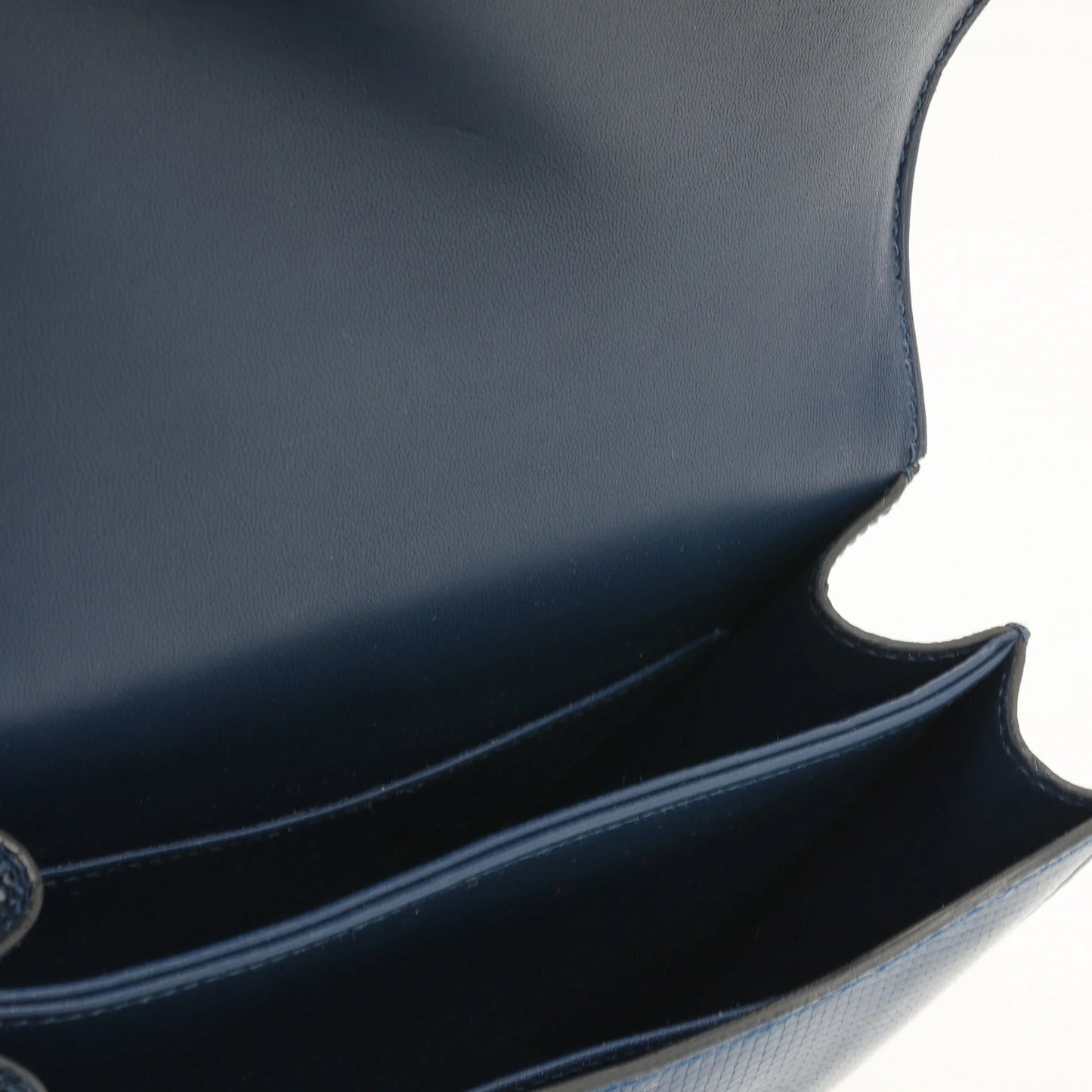 Hermès Constance 18 - Bleu Saphire Varanus Niloticus Lizard | Gold Hardware