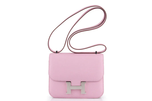 Hermès Constance 18 Epsom Mauve Sylvestre PHW