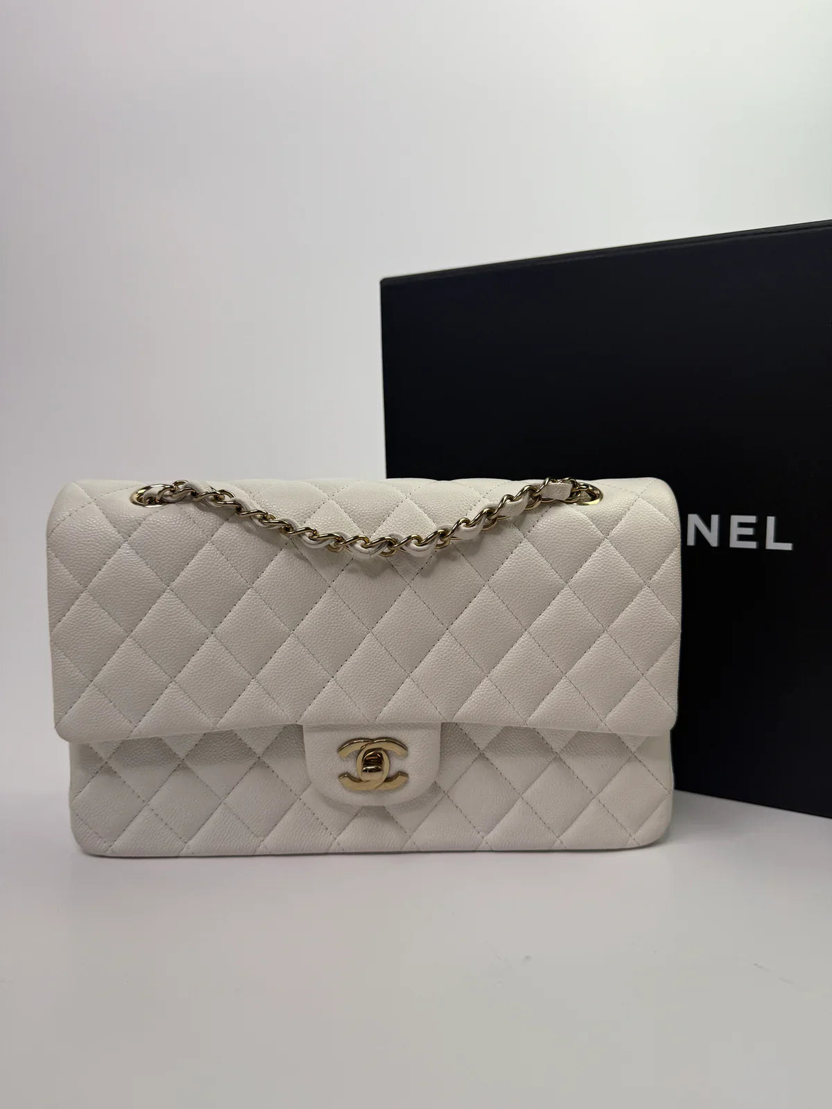 White Chanel Bag