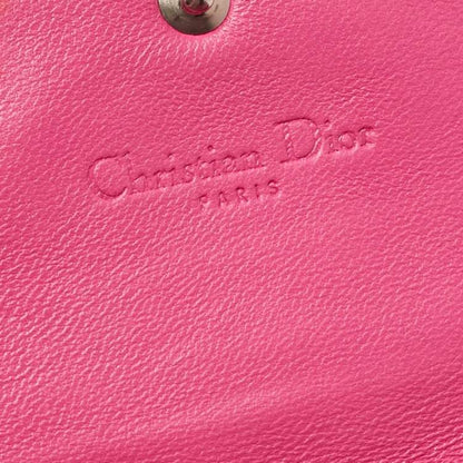 Dior Pink Leather Wallet