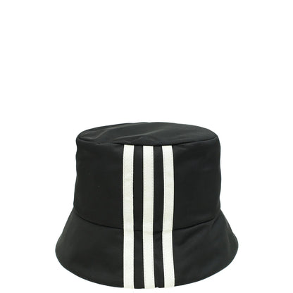 Prada x Adidas Black Re-Nylon Bucket Hat