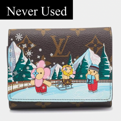 Louis Vuitton Monogram Christmas Animation Victorine Wallet