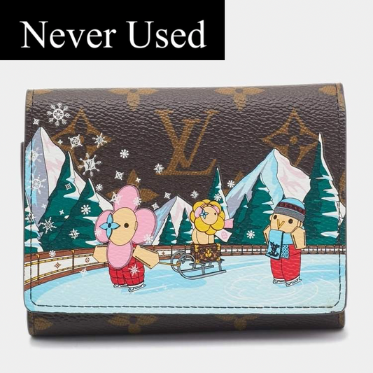 Louis Vuitton Monogram Christmas Animation Victorine Wallet