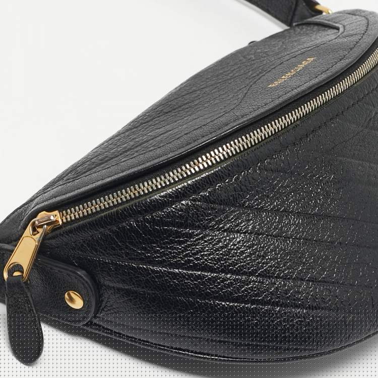 Balenciaga Leather Souvenir Belt Bag