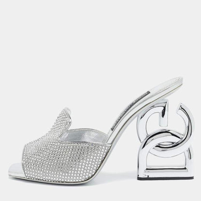 Dolce & Gabbana Crystal Sandals 41