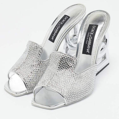 Dolce & Gabbana Crystal Sandals 41