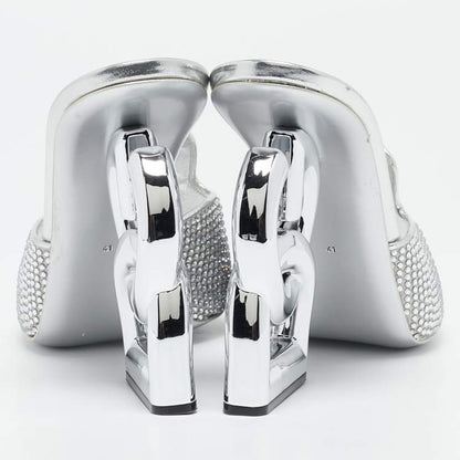 Dolce & Gabbana Crystal Sandals 41