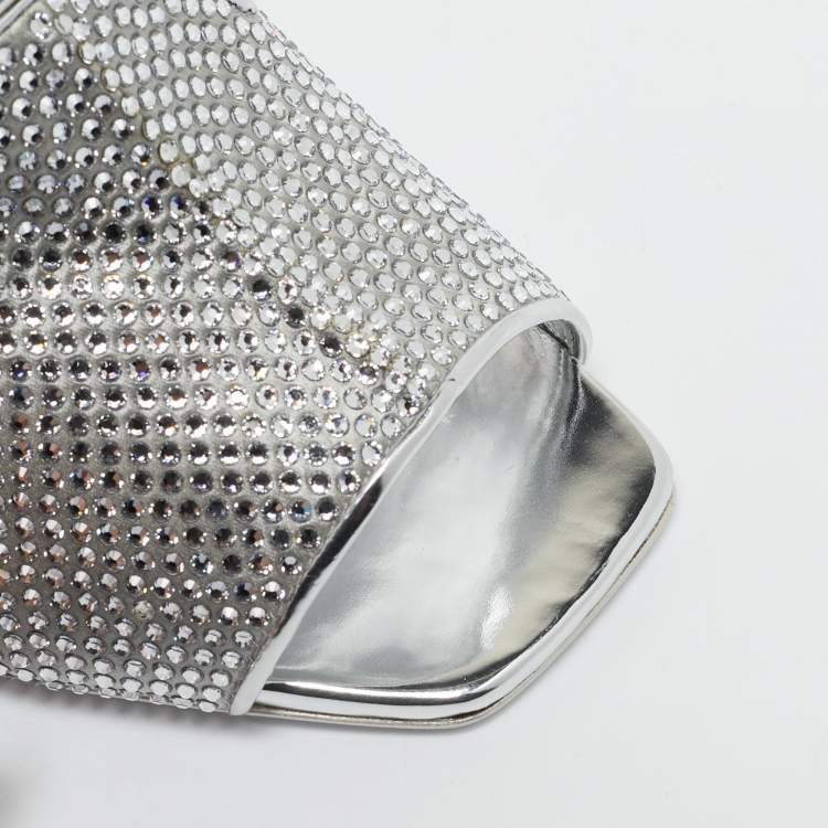 Dolce & Gabbana Crystal Sandals 41