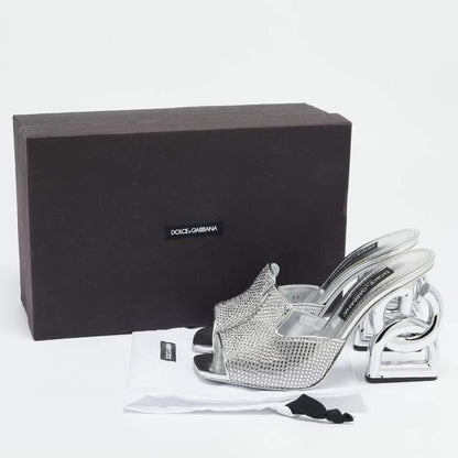 Dolce & Gabbana Crystal Sandals 41