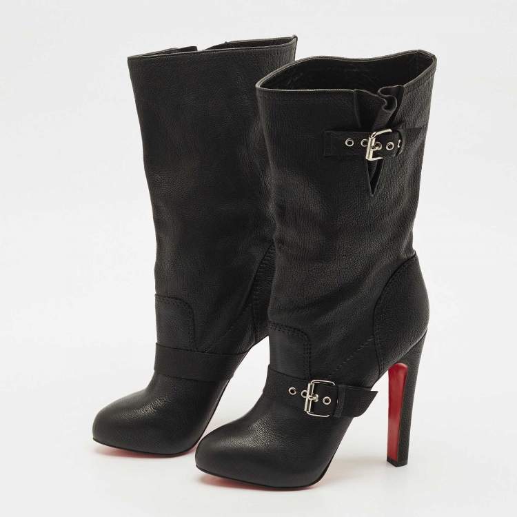 Christian Louboutin Leather Boots – Size 40