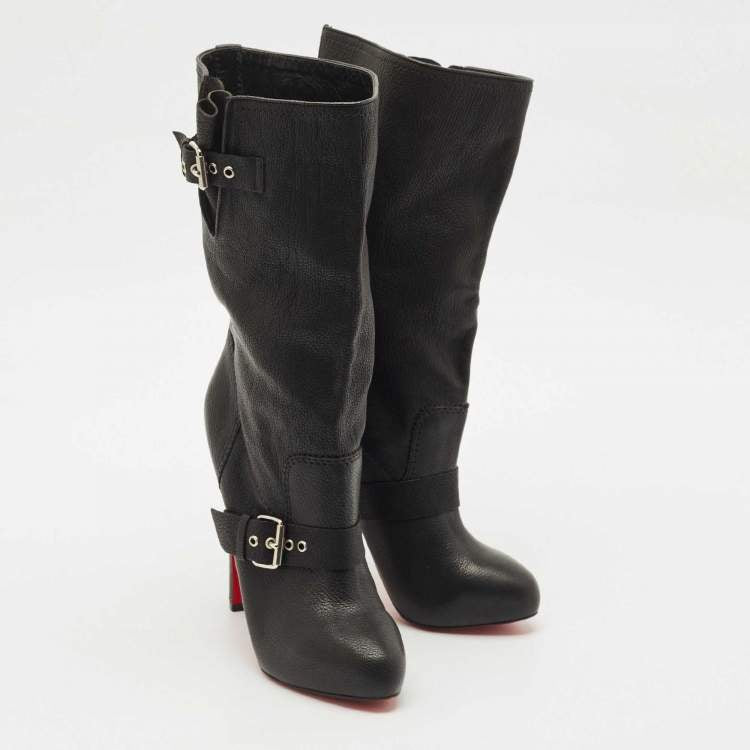 Christian Louboutin Leather Boots – Size 40