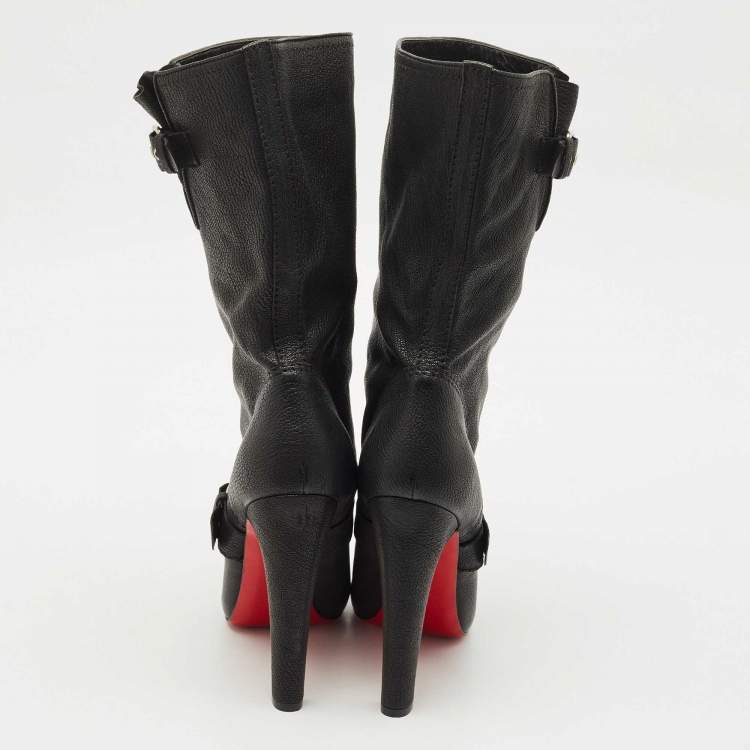 Christian Louboutin Leather Boots – Size 40