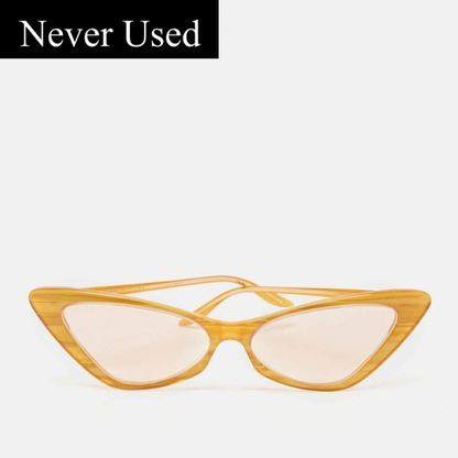 Gucci Yellow GG0708S Cat Eye Sunglasses
