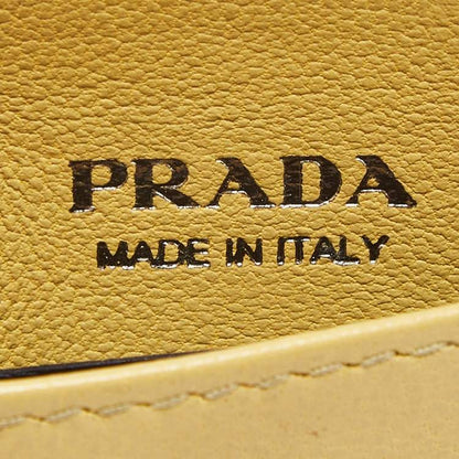 Prada Yellow Card Holder